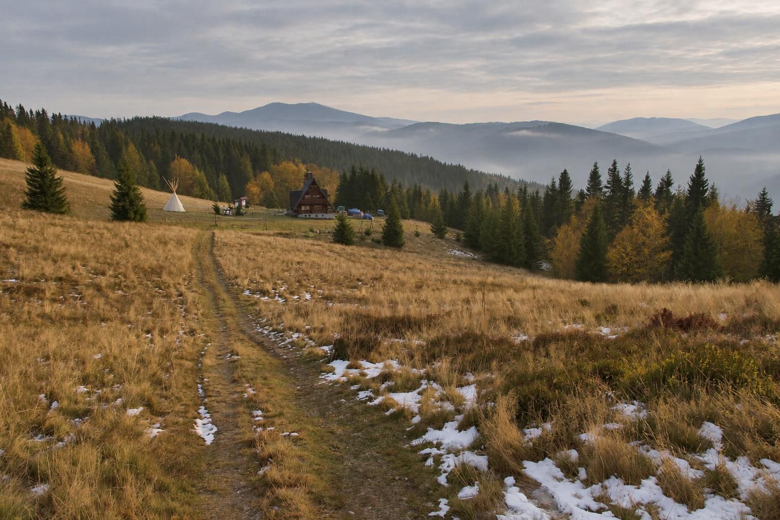 Bacówka PTTK na Rycerzowej nad Soblówką