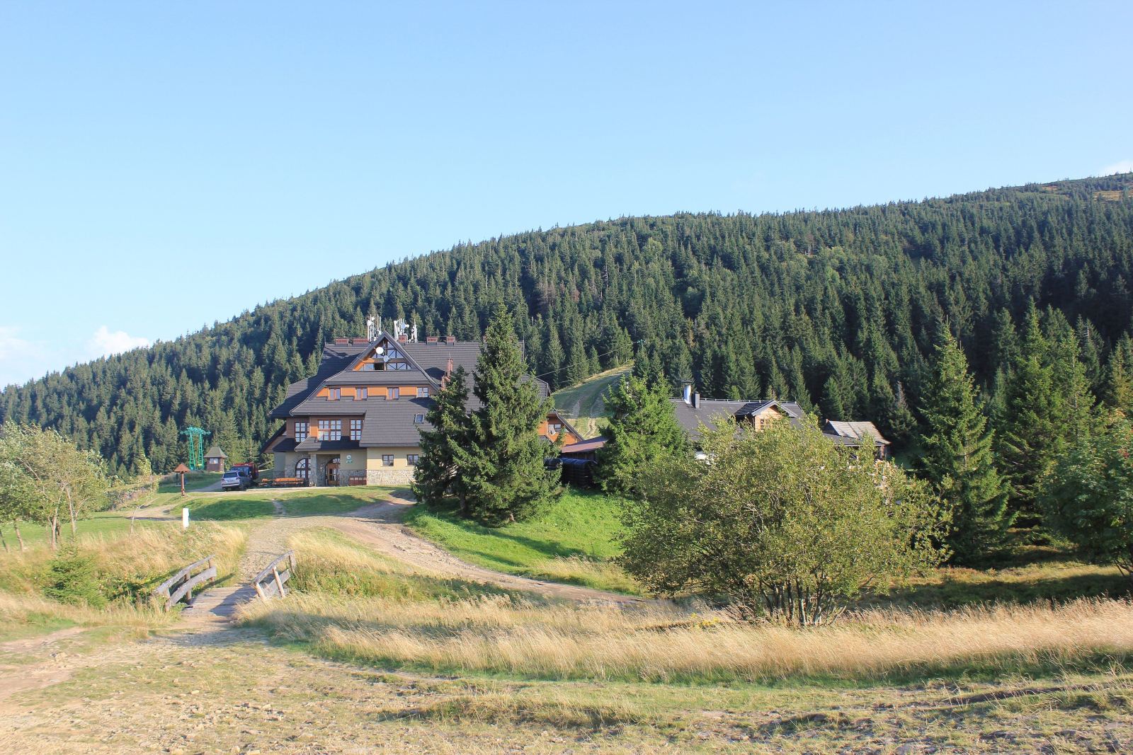 Hala Miziowa pod Pilskiem w Beskidzie Żywieckim