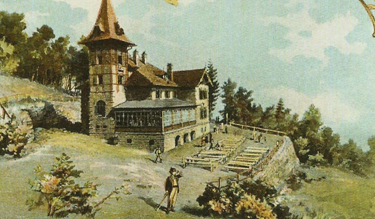 Schronisko na Szyndzielni - stare zdjęcie