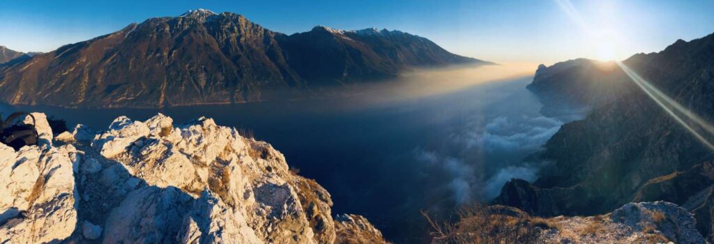 maly punta larici Punta Larici - najlepszy punkt widokowy nad Gardą?